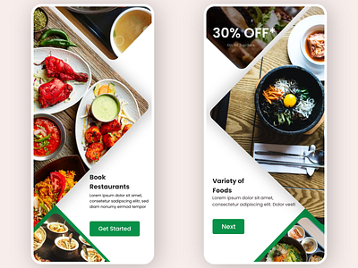 Food Delivery App - Onboarding Screen