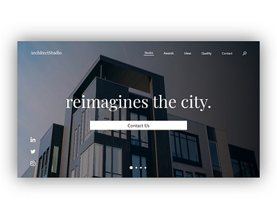 Architect Studio Web Concept