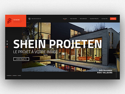 Architect website agency architect architecture color digital homepage landing page ui ux webdesign work