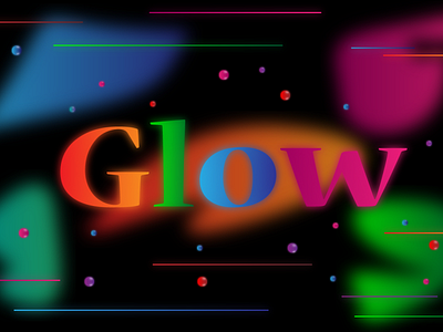 Glow abstract abstract art abstract design branding bright colorful colorful art colorful design design glow illustrator lighting design lighting effects vector