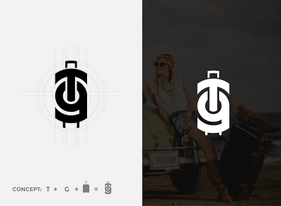 T+G FOR TRAVEL LOGO || Modern Logo app logo design branding business logo creative logo icon illustration logo modern logo travel app travel logo travelling travelling company logo vector