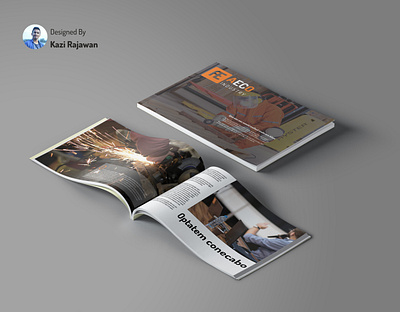 Brand Identity Design Aeco Magazine brand design branding design magazine design