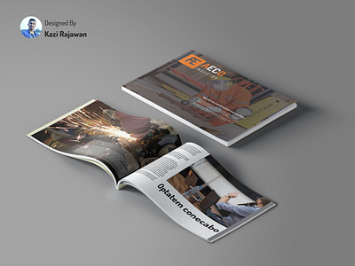 Brand Identity Design Aeco Magazine brand design branding design magazine design