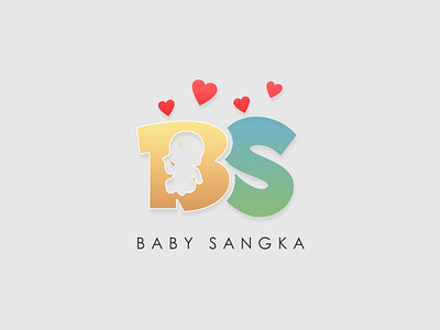 baby sangka branding design icon illustration logo