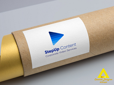 Stepup Content Logo adobe illustrator branding business logo clean design creative logo graphic design logo logo design logodesign logos logotype minimalist logo unique logo