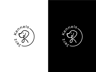 Jerz Kennels- Minimal Monogram Logo