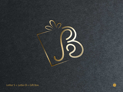 Minimalist Luxury Brand Logo b s letter b s letter logo b s monogram brand identity branding elegant gift box letter logo logo logo design logomark logotype luxury brand luxury design luxury logo minimal minimalist logo minimalist logo design monogram logo