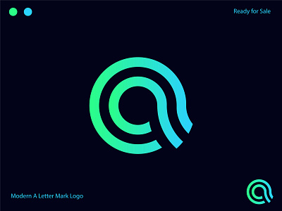 Modern A Letter Mark Logo l Sold to Alkemiz l