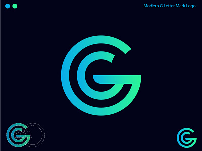 Modern G Letter Mark Logo