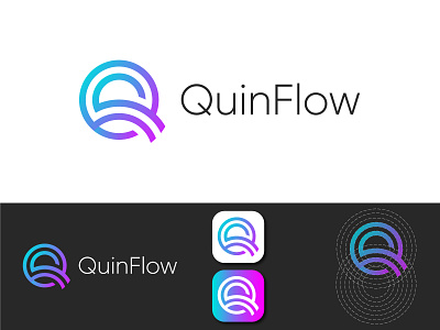 QuinFlow- Modern Q Letter Logo