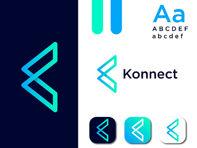 Visual Branding Design of Konnect