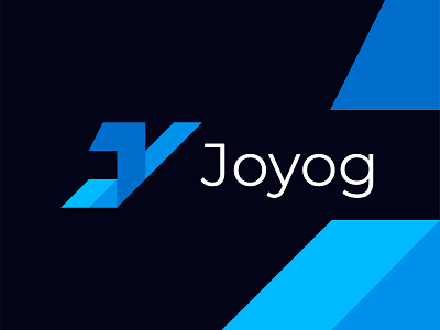 Modern J Y Letter Mark Geometric Logo l Y Letter