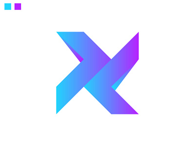 Modern X Letter Mark Software Company Logo by Md. Ashiqul Islam on Dribbble