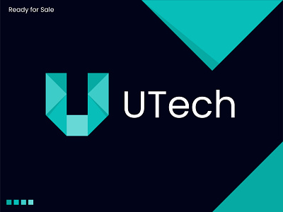 Modern U Letter Mark Abstract Logo