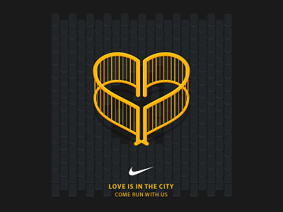 Nike urban running city love nike running san valentin sport