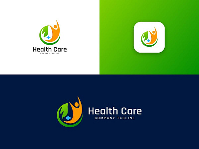 #129 Health Care Logo Design Template businesscard businesscards graphicdesign graphicdesigner