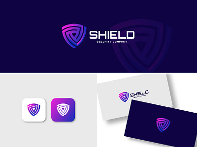 Shield Logo Design Template businesscard businesscards graphicdesign graphicdesigner