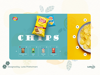Chips Landing page branding chips chips packet design chipsweb cooking food landingpage lays minimal product design product page productinterduceweb shopping website uxdesign webdesign webdesigner webdesigning webdesigns website webuiuxdesign
