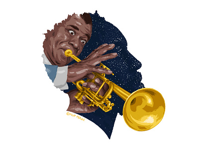 James Harden no. 25 basketball drawing harden houston illustration james jazz louis armstrong nba new orleans portrait rockets
