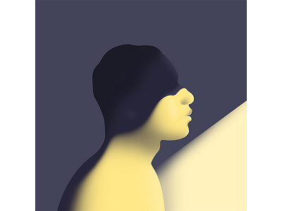 03 Shy art cover illustration leon bridges music portrait profile shy sony