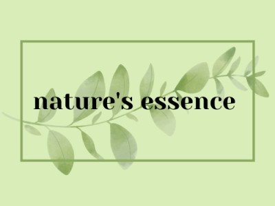 Nature's Essence branding design illustration logo minimal