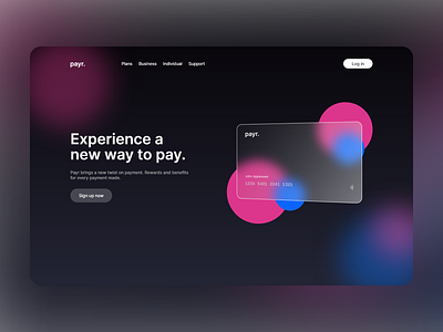 UI Exploration 3 - payr