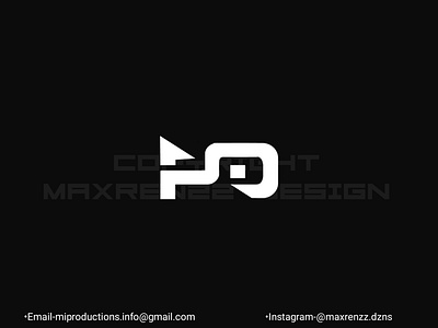 P+D Concept Logo a logo design concept concept design concept logo letter logo lettermark