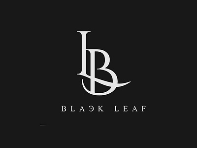 Black Leaf Concept Logo Mark by maxrenzz a logo design c concept concept design concept logo design letter logo lettermark logo logo design