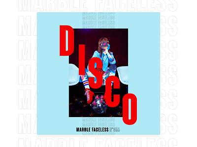 Disco - Poster Serie n°002 design disco faceless graphic marble poster posters roller type typographic typography