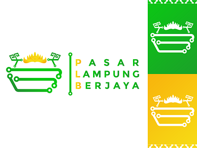 Pasar Lampung Berjaya Logo Design (2) branding icon logo market modern traditional