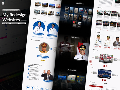 My Redesign Websites - (UI/UX Design Practice Learning)