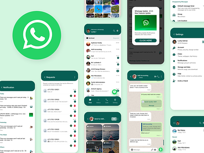 UI/UX Case Study - WhatsApp Mobile android app casestudy chat communication mobile mobileapp mobiledesign redesign ui uiux uiuxcaseredesign uiuxcasestudy uiuxdesign uiuxredesign ux uxcaseredesign uxui uxuidesign whatsapp
