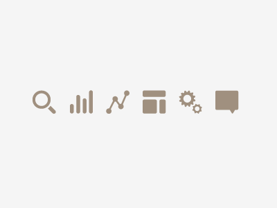 Digital Marketing Services Icons