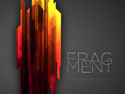 Fragment background desktop grey orange red yellow