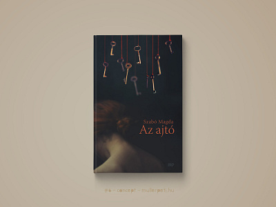 30 days book cover challenge #6 az ajtó book book cover challenge concept cover cover design könyvborító szabó magda