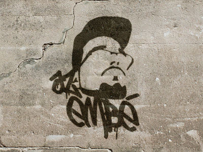 Az eMBé graffiti design design face graffiti head hiphop logo music