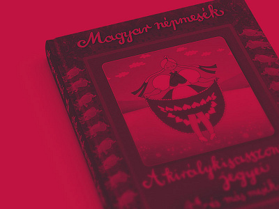 Hungarian Folk Tales Book Design book design folk hungary magyar népmesék series tale
