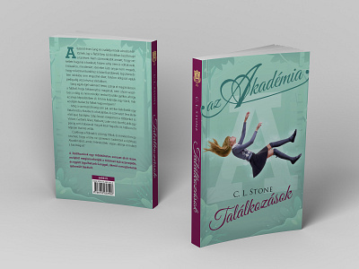 Találkozások – Book cover design book book cover cover graphic design novel softcover typography young adult
