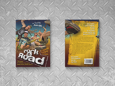 Rock and Road – Book design 02 book book cover cover cover design design hardcover layout road rock typography