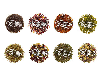 Teatime Identity calligraphy handwriting identity logo tea typography