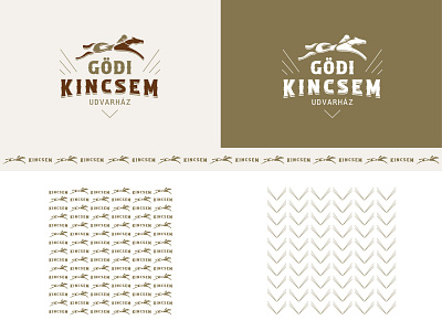 GÖDI KINCSEM UDVARHÁZ animal brand branding horse identity illustration logo museum racehorse