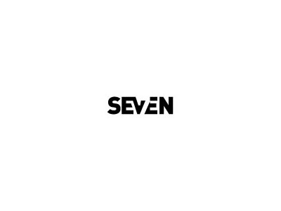 Seven Peter Vasvari 7 character letter seven typography