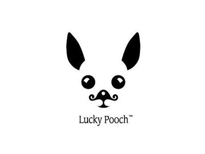 Lucky Pooch animal bell chihuahua concealed dog food moustache moustached negative positive space tacho