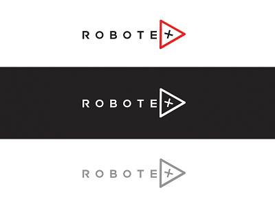 ROBOTEX arrow brand direction line logo logotype protection safety shop sign signal traffic