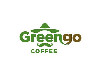 Greengo brand branding character coffee food green identity logo logotype roasting service shop typography vegan vegetarian