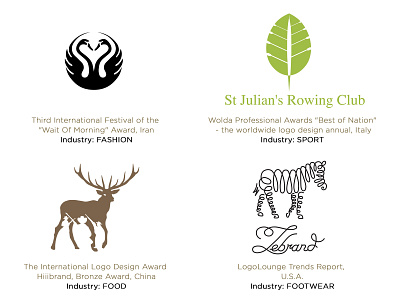 Awards Logos 1 animal art award awardwinner brand branding corporateidentity creative creativity design designer graphicdesign identities identity logo logoinspiration marketing marketingstrategy petervasvari rebranding