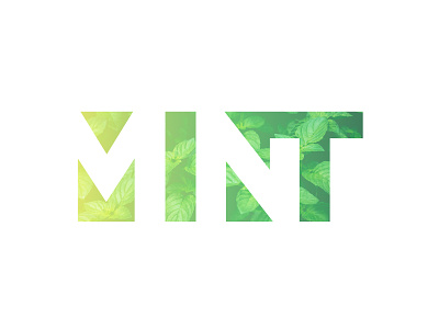 Mint brand green health herb herbal identity logo logotype medical mentha mint plant typography vegetable
