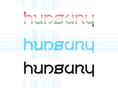 Hungary ambigram logo design ambigram brand brand designer hungarian hungary identity identity branding identity designer logo logotype mark type typo typogaphy