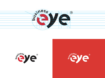 business eye brand logo