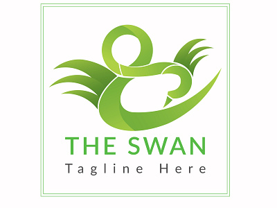Swan Logo brand identity brandidentity branding design duck logo goose logo graphic design illustrator logo logo design logotype swan logo swans